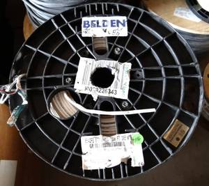 lot 116 image: Belden 6542FE 3-Pair 22AWG Shielded Plenum Cable - 480 OF 1000 SPOOL