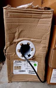 lot 131 image: Carol Brand  General Cable C5785.31.01 Mfr. Part # C5785.31.01   COAXIAL CABLE, RG 6U, 1C  18 AWG, QUAD SHLD, BLACK