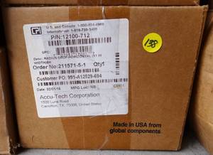 lot 138 image: CHATSWORTH Cable Runway Radius Drop, Cross Member, 11 in.W, Black - NEW