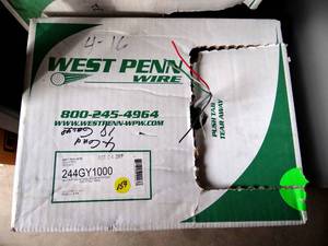 lot 159 image: WEST PENN WIRE  244GY1000 184 Stranded Bare Copper Conductors, Unshielded with an Overall Jacket - 1000 FT