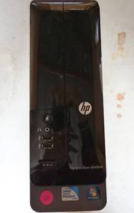 lot 268 image: HP Pavilion Slimline s5-1021p Desktop Computer With Intel Pentium E6700 Dual-C