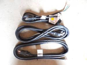 lot 276 image: LOT OF POWER CORDS AS SHOWN - ALL NEW