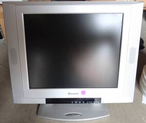 lot 277 image: Envision EN-7500 17 LCD Flat Panel Monitor with TV Tuner
