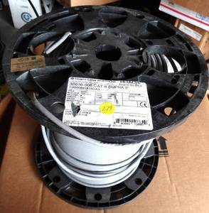 lot 279 image: HITACHI Supra 660 Enhanced UTP Category 6 Cable - 30016-008 (PARTIAL SPOOL)