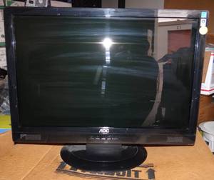 lot 282 image: AOC 2019Vw1a 20 LCD Monitor