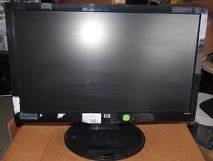 lot 296 image: HP S2231 21.5-Inch Diagonal LCD Monitor - Black