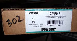 lot 302 image: Panduit CMPHF1 19 Wire Manager - NEWSEALED