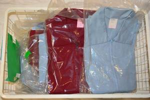 lot 162 image: Zipper Front Jackets Size 36, 12 Total