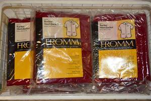 lot 175 image: Fromm Barber Jackets Cranberry, 19 Total