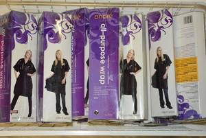 lot 245 image: Andre All-Purpose Wraps, 18 Total