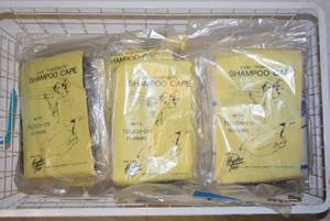 lot 247 image: Shampoo Capes with Touch-On Closure, 33 Total