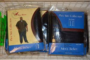 lot 253 image: Size Above Mens Jackets, 8 Total