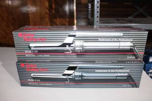 lot 23 image: Zotos Styling Irons 2 Model Z-201, and 2 Model Z-212