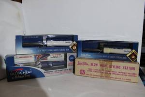 lot 40 image: Helen of Troy Curling Irons, see pictures for Sizes Plus Triple Outlet