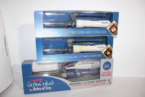 lot 41 image: Helen of Troy Curling Irons, see pictures for Sizes