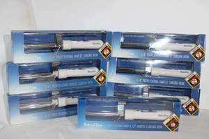 lot 43 image: Helen of Troy Curling Irons, see pictures for Sizes, 7 Total