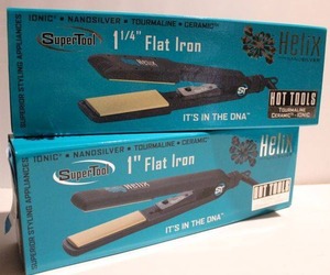 lot 194 image: Hot Tools Cool Tools 1-14 Flat Iron, and Helix 1 Flat Iron