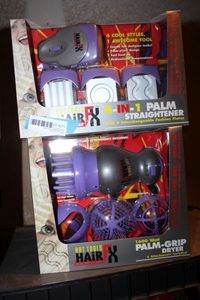 lot 271 image: Hot Tools 4-in-1 Palm Straightener and Palm Grip Dryer