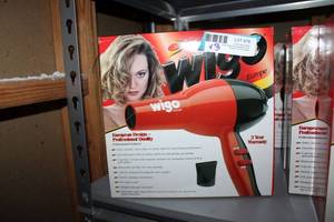lot 78 image: Wigo AC Motor Turbo Hair Dryer, 3 Total