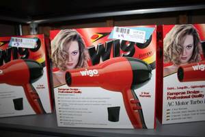lot 79 image: Wigo AC Motor Turbo Hair Dryer, 4 Total