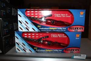 lot 290 image: RedHots Halogen 34 Curling Iron #1801, 2 Total