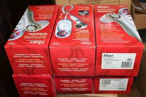 lot 21 image: Oster Wall Mount Hair Dryers, 6 Total