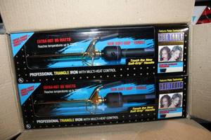 lot 68 image: Hot Tools Triangle Iron, 6 Total