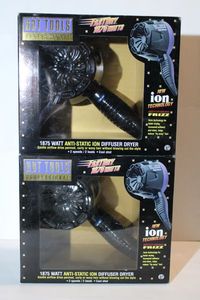 lot 361 image: Hot Tools Anti-Static Ion Diffuser Dryers  Model 1025, 2 Total