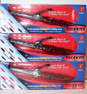 lot 363 image: RedHots Halogen 1 Curling Iron, 3 Total