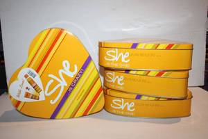 lot 696 image: She�.is Crazy PerfumeGlittery Body LotionDeodorant Spray Sets, 4 Total