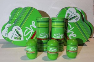 lot 700 image: She�is Sweet 4 Perfume Sets, Individual Deodorants and Perfumes
