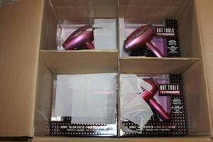 lot 383 image: Hot tools Pink Titanium Dryer Model HPK02, 4 Total