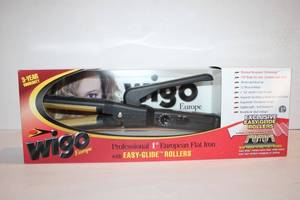 lot 402 image: Wigo 1 Flat Irons with Easy-Glide Rollers, 6 Total