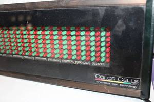 lot 408 image: Color Cells Sign Model CC784