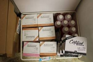 lot 523 image: Delipatory Wax Blocks and Cuticle Oil, See pictures