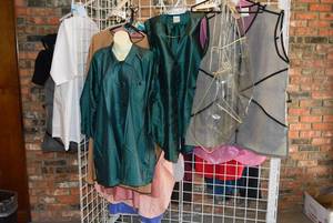 lot 655 image: Clothes on Rack as shown