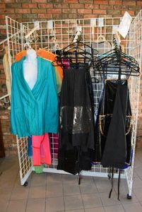 lot 661 image: Clothes on Rack as shown