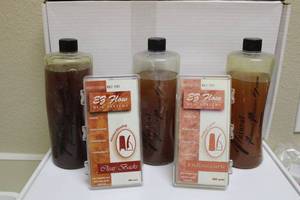 lot 957 image: Manicure Sani-Soak 3 Bottles, 2 EZ Flow Nail Tips Kits
