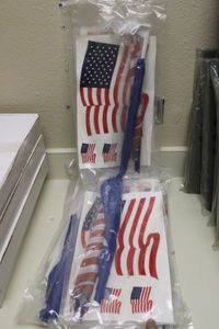 lot 997 image: US Flag Kits