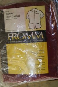 lot 892 image: Fromm Barber Jackets Cranberry, 9 Total
