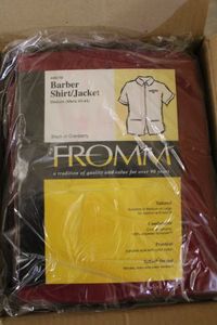 lot 893 image: Fromm Barber Jackets Cranberry, 1 Box