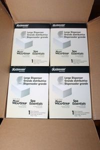 lot 905 image: Spa Essentials Plastic Dispensers, 2 Boxes