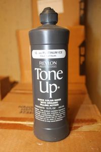 lot 683 image: Revlon Tone-Up Platinum Ice, 4 Boxes of 12