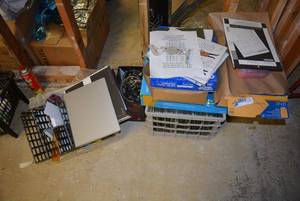 lot 833 image: Misc. Office Items Binder Clips, Envelopes, Hanging Folders