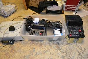 lot 828 image: Office Machines Adding Machines and Scale