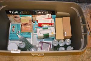 lot 1037 image: SureThik Eyebrow Thickening Fibers, Peter Hantz Perm Clean, Hair Polisher Styling Gel and More
