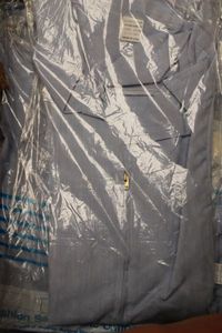 lot 604 image: Fashion SealShane Uniforms Pin Strip Shirts, Size XXL, Large Box Full