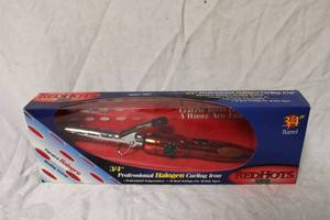 lot 1046 image: Red Hots 34 Halogen Curling Iron, 1 Total