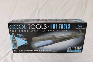 lot 1049 image: Hot Tools Cool Tools 1-14 Vapor Flat Iron
