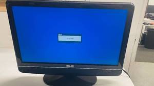 lot 4 image: Asus 27 Computer Monitor MT27 w Built in Speakers (Works, Includes Cables)